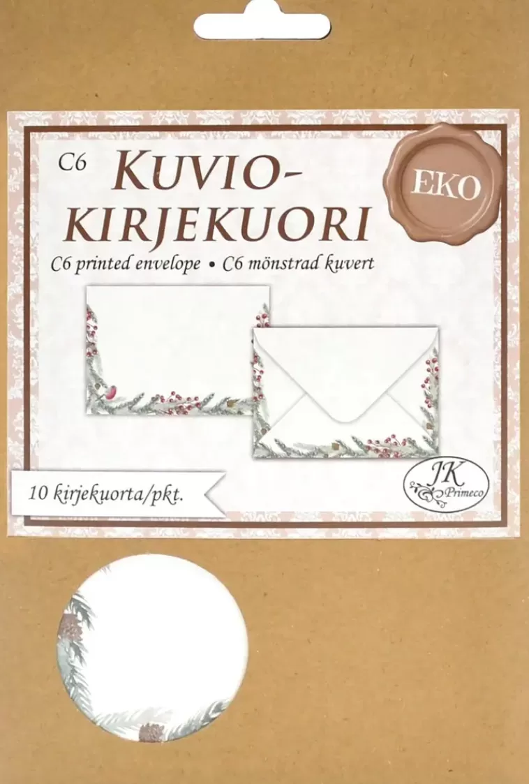 J.K. Primeco Eko C6 Kuviokirjekuori Havu 10Kpl Outlet