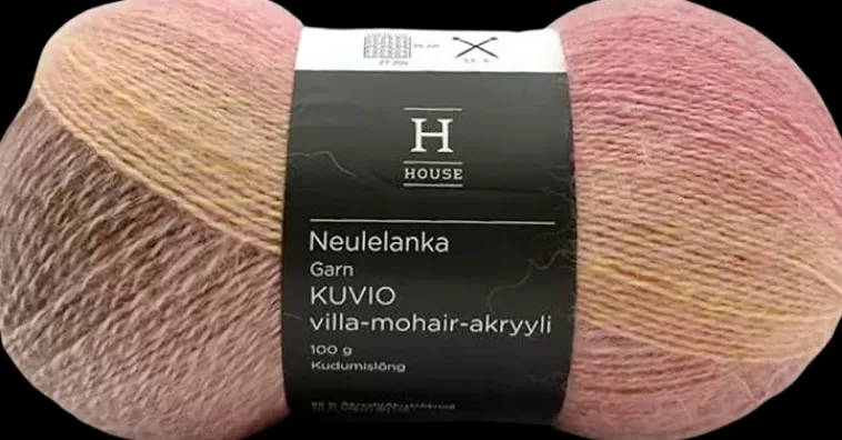 House Lanka Villa-Mohair-Akryyli Kuviot 100 G Clearance