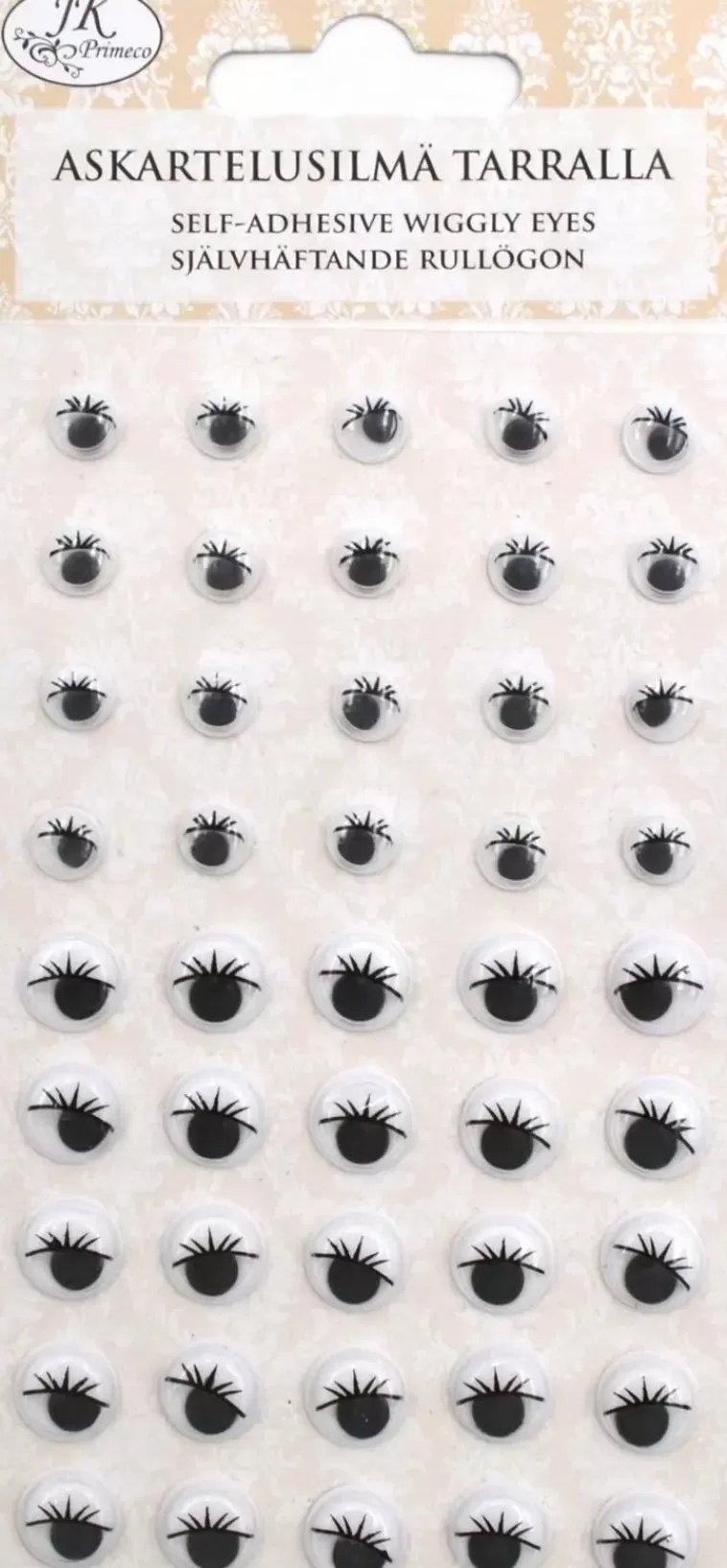 J.K. Primeco Askartelusilmatarra Ripset 45Kpl New
