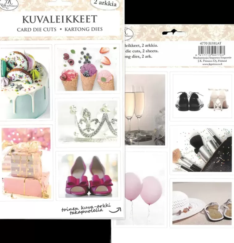 J.K. Primeco Kuvaleikkeet Juhlat 2Ark Sale
