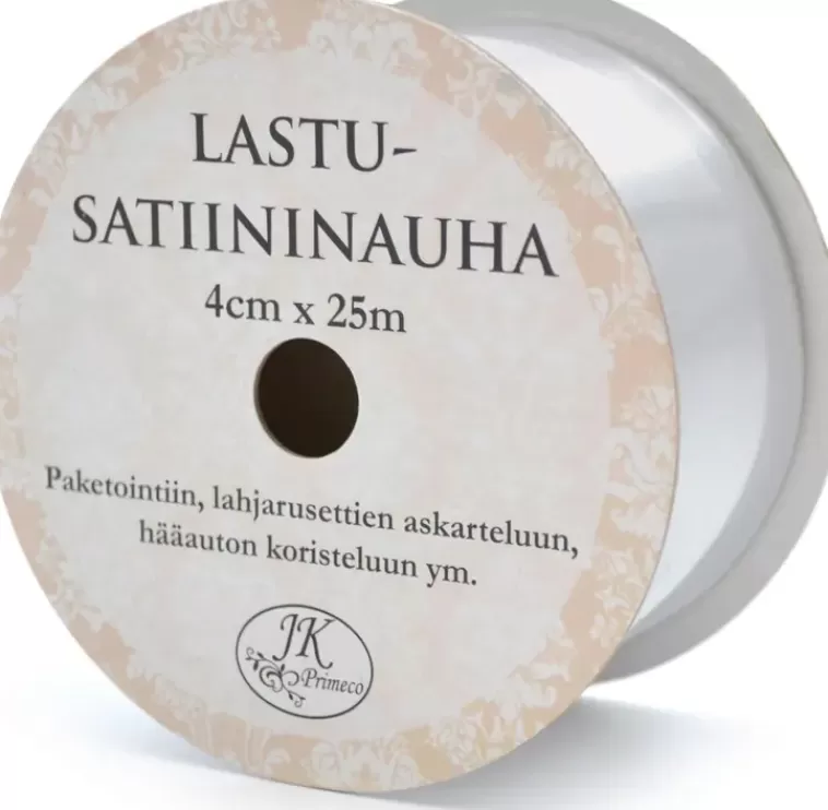 J.K. Primeco Lastusatiininauha Hopea 4Cm X 25M Best