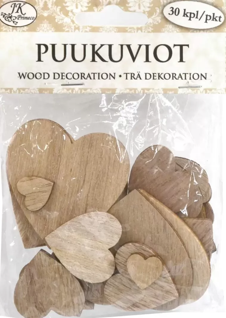 J.K. Primeco Puukuvio Sydanlajitelma 30 Kpl Online