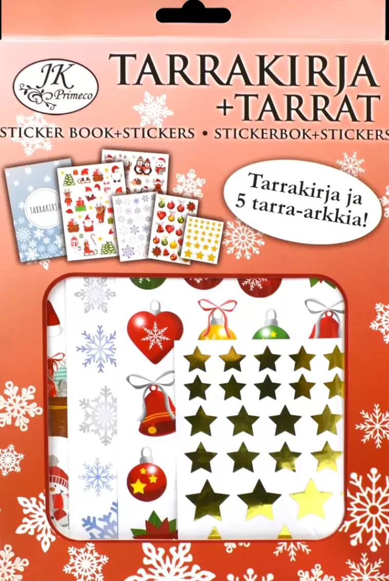 J.K. Primeco Tarrakirja+Tarrat Joulu Shop