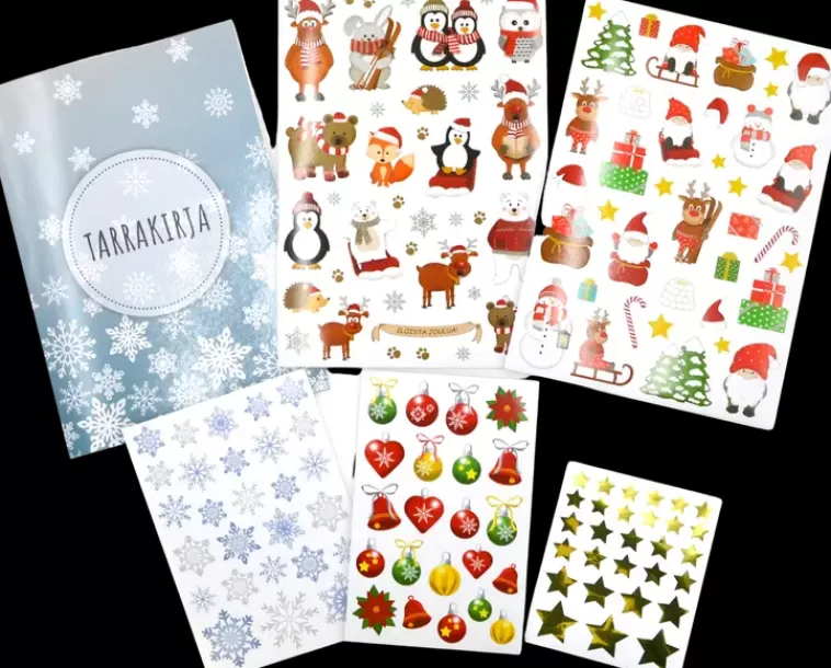 J.K. Primeco Tarrakirja+Tarrat Joulu Shop