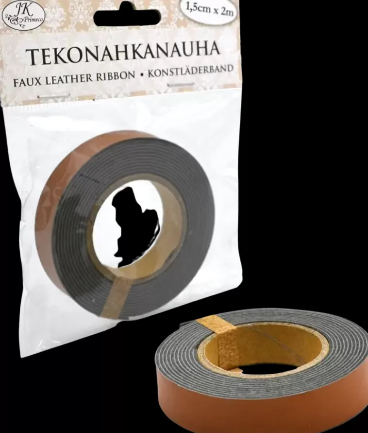 J.K. Primeco Tekonahkanauha 1,5 Cm X 2 M Ruskea Cheap
