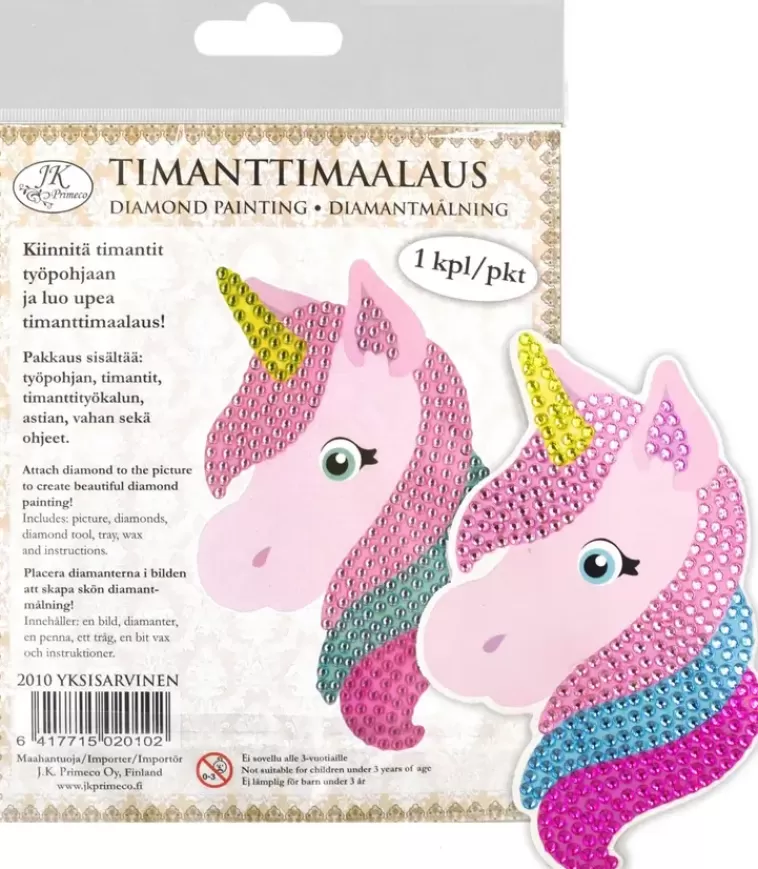 J.K. Primeco Timanttimaalaus Yksisarvinen Fashion