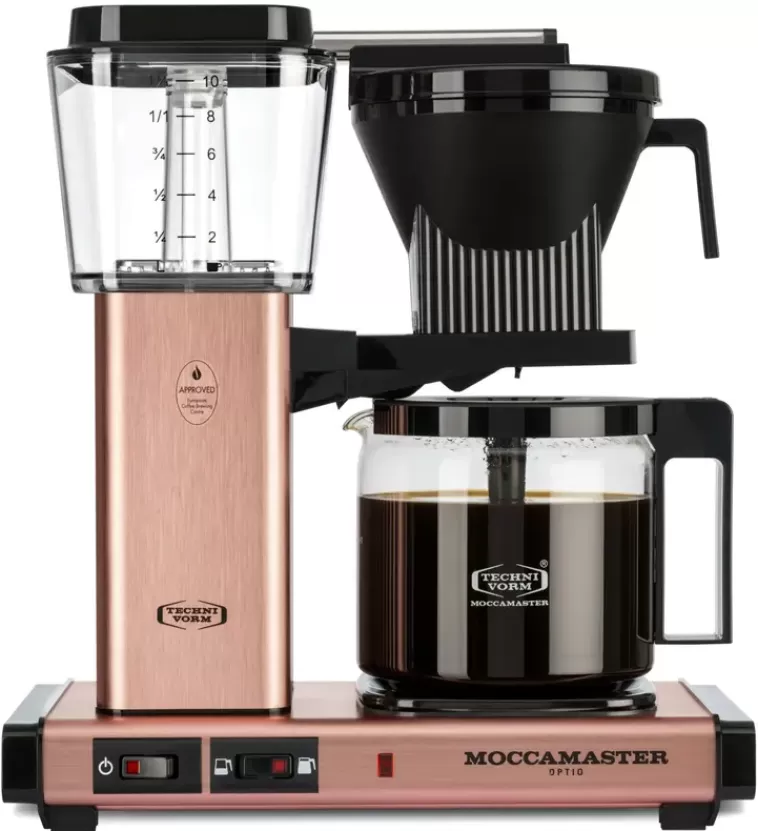 Moccamaster Optio Suodatinkahvinkeitin Rose Gold Shop