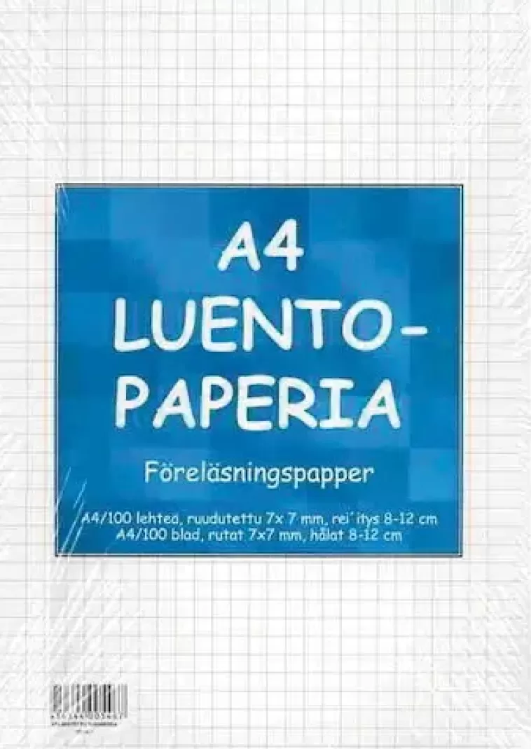 Paperipiste Luentopaperi A4/100 Flash Sale