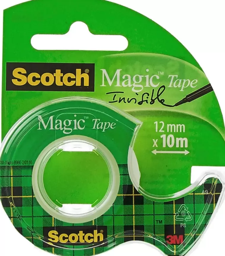 3M Scotch Magic -Teippi 1 Rla 12 Mm X 10 M + 1 Minikatkaisija Clearance