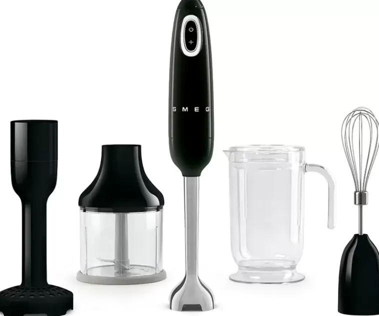 Smeg Sauvasekoitinsetti, Musta New