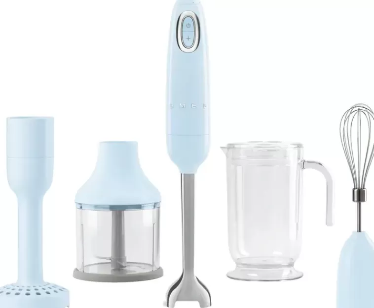 Smeg Sauvasekoitinsetti, Vaaleansininen Flash Sale
