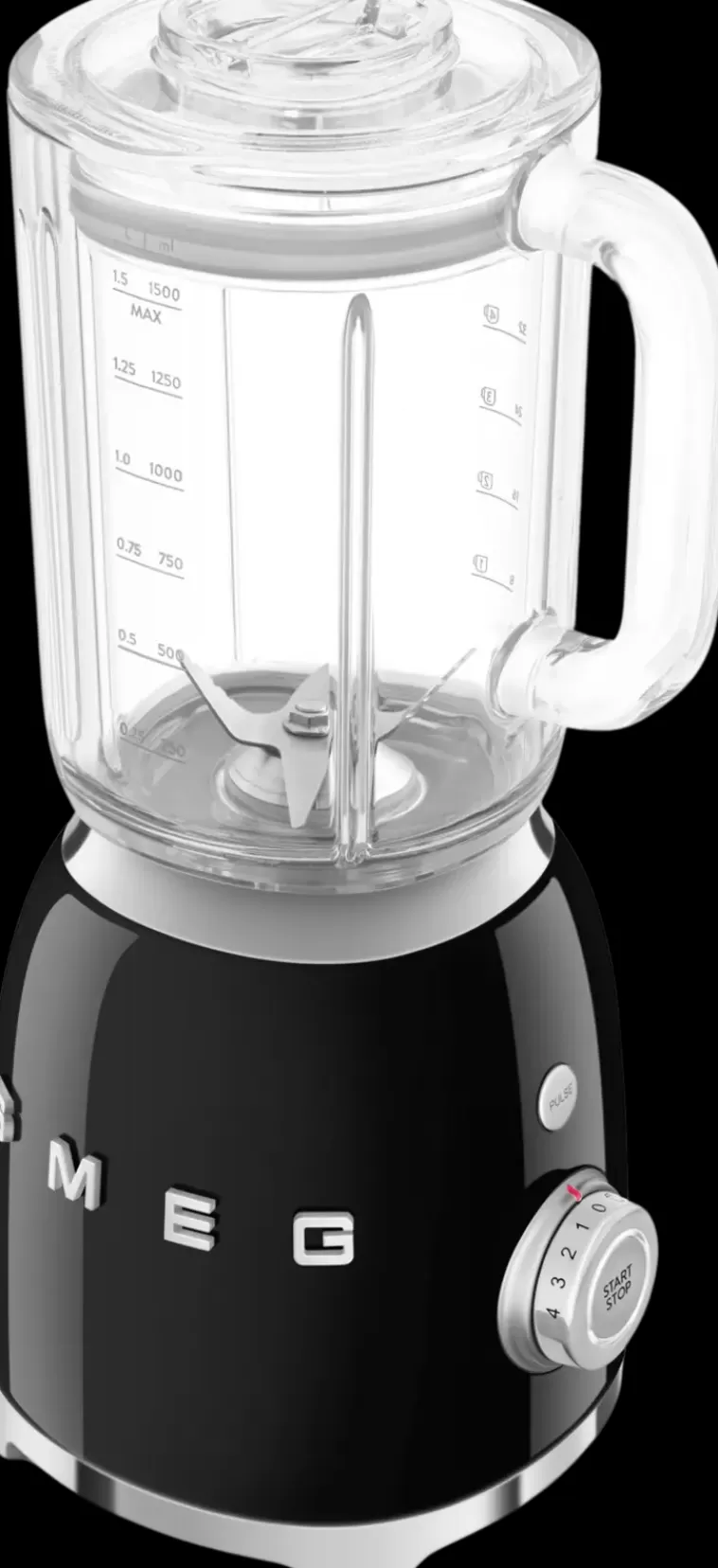 Smeg Tehosekoitin Blf03Bleu, Musta Sale